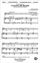 I Wanna Be Ready SATB choral sheet music cover